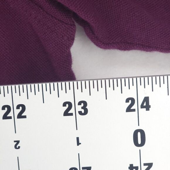 Robert Graham Plum Purple Polo Shirt - Men's XXL - Picture 8 of 10